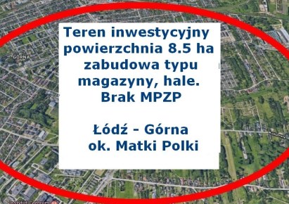 działka na sprzedaż - Łódź, Górna, Kolumny