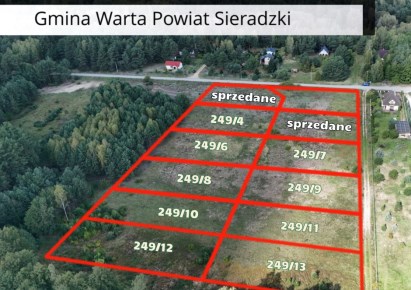 działka na sprzedaż - Warta (gw), Miedźno