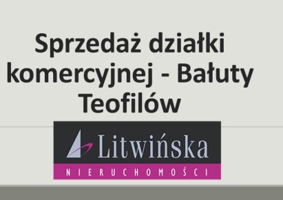 działka na sprzedaż - Łódź, Bałuty